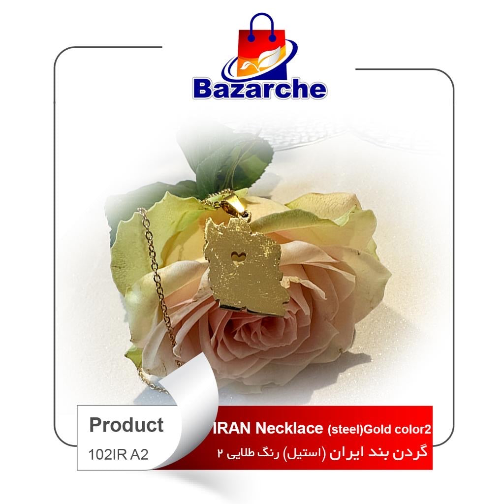 IRAN Necklaes Gold color  2 (steel)